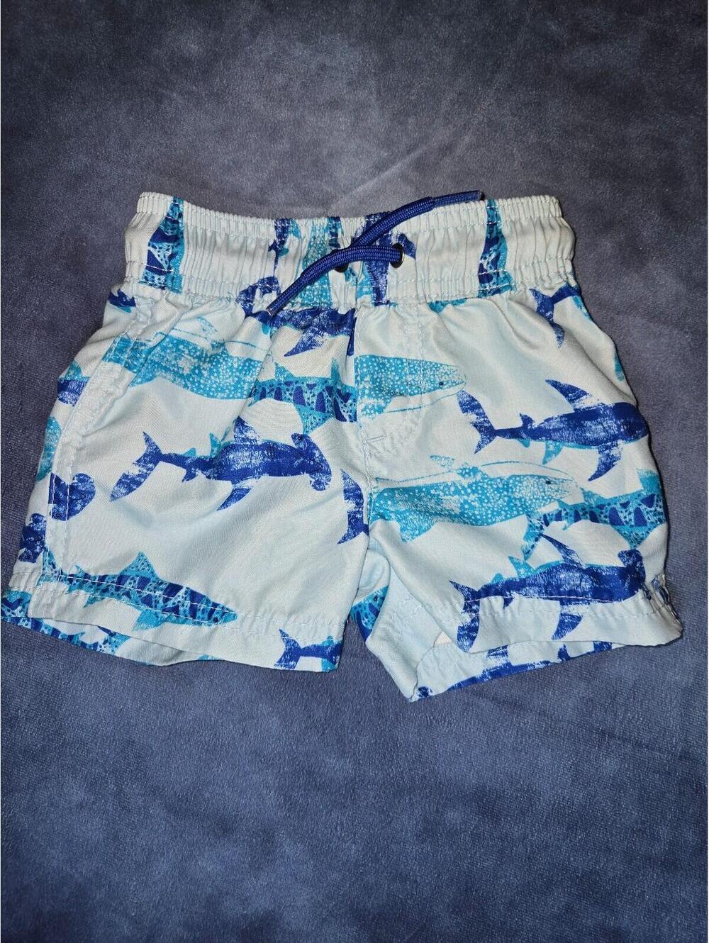 6 month shark swim suit